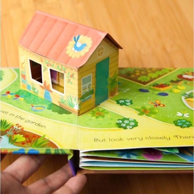 Usborne pop up - buku import anak