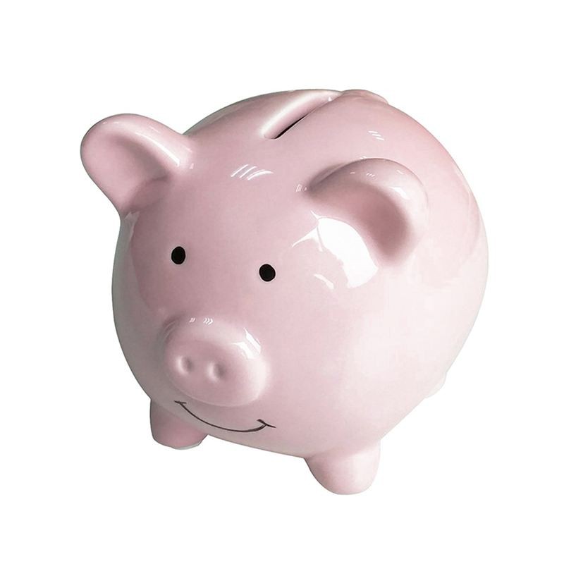 Piggy Banks Kids Ceramic Material Cute Pig For Decoration Baby