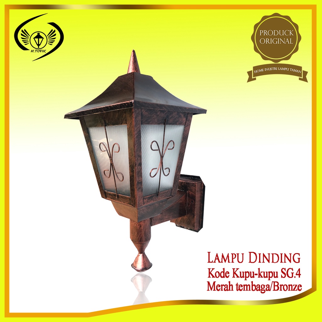 Lampu dinding minimalis/Lampu Taman minimalis/ Lampu hias Dinding / Lampu hias Outdoo/ Dinding SG 4 