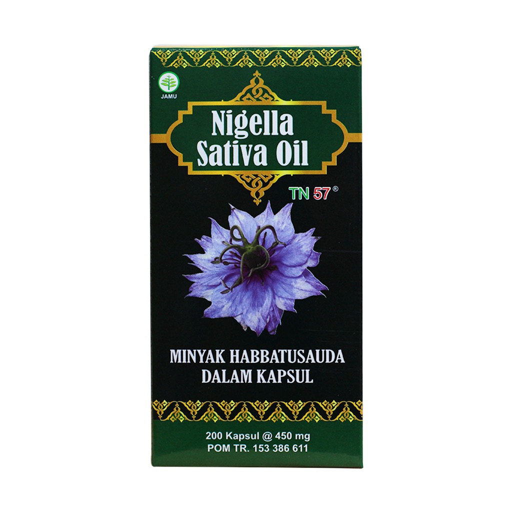 Tn57 Nigella Sativa Oil Meningkatkan Imunitas Tubuh (200 Kapsul)