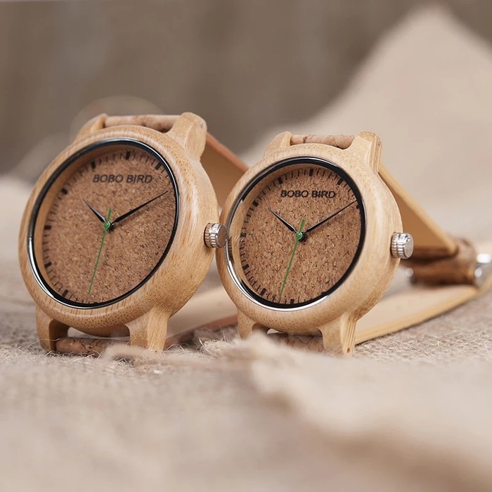 Jam Tangan Wanita Kayu BOBO BIRD WM11M12 / Jam Tangan Couple Kayu