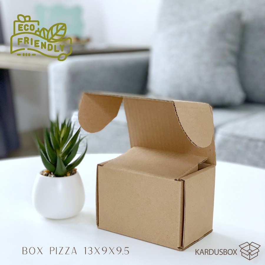 

10pcs Kardus Box Pizza [13x9x9.5cm]
