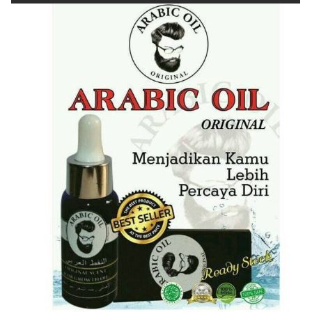 Serum Penumbuh Rambut Alis Jenggot, Jambang Bulu Dada - Arabic Oil obat botak cepat penumbuh rambut