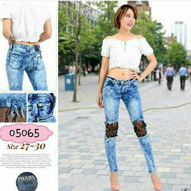 BIG SALE JEANS SOBEK IMPORT SUPER PREMIUM MERK PRADA MILANO ORI