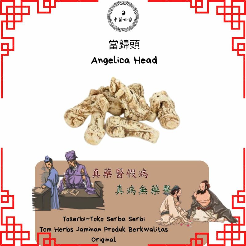 

100gr 当归头 Dang Gui Tou Angelica Sinensis Head Angelica