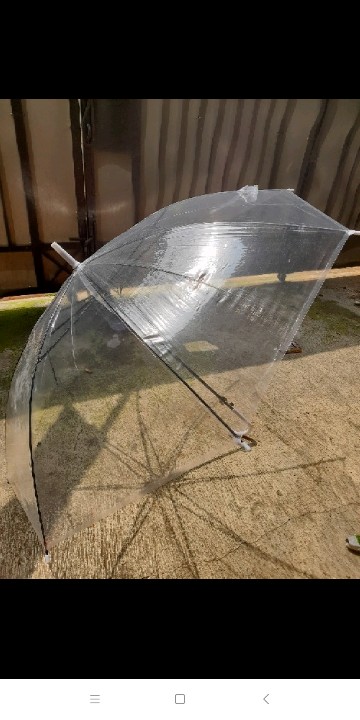 Transparan Payung 75cm Bening Transparant Pvc Korea Japan Style