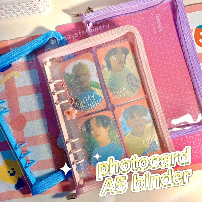

Photocard A5 Binder Zipper 6 Ring/Album Kpop