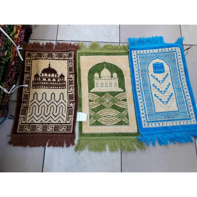 sajadah souvenir pernikahan/thalilan/sajadah muka ismir/nurtex