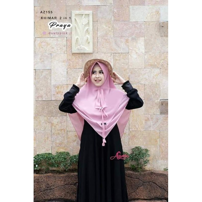 Khimar praya azamka hijab
