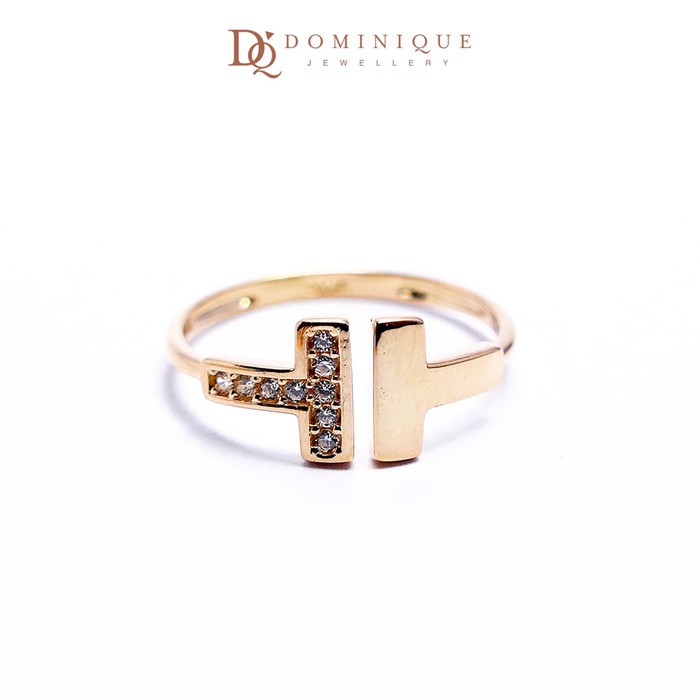 

Dominique Jewellery- Cincin Lotus Kadar 70% DQ 070