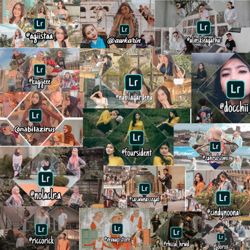 Paket 100 Selebgram Preset Lightroom Untuk Android dan Ios