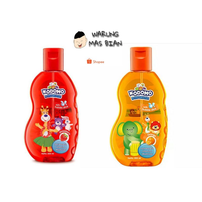 KODOMO BODYWASH & KODOMO SHAMPOO 200ml