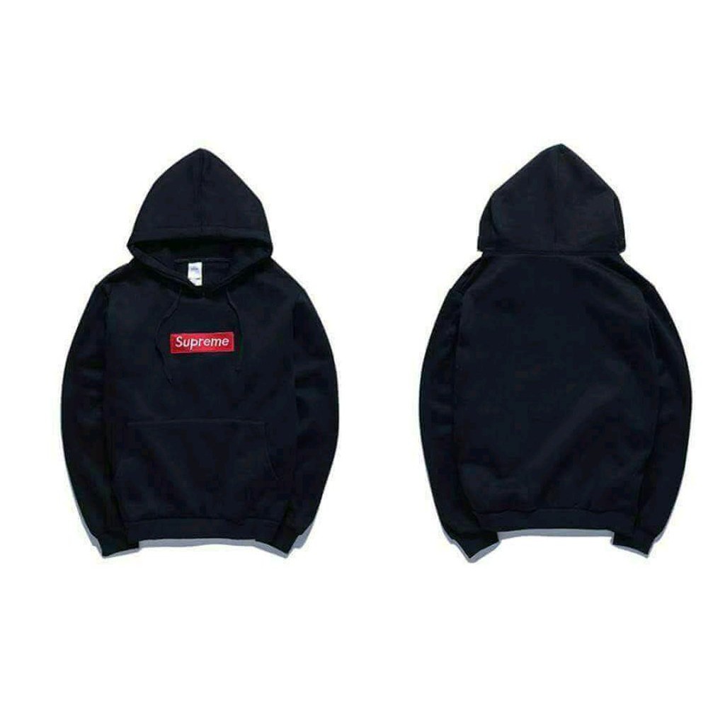 Jual supreme hodie black Murah