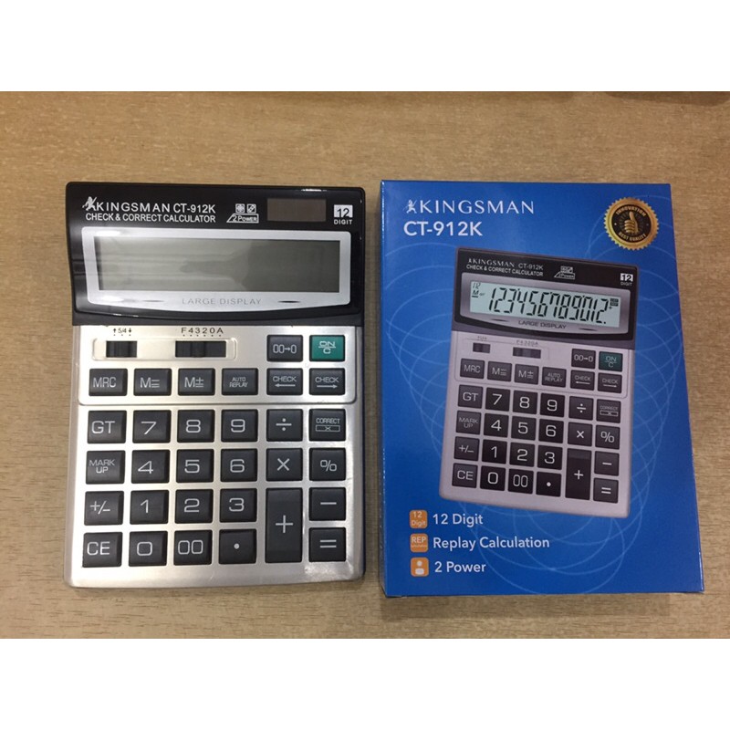

Calculator/kalkulator Kingsman CT-912 K