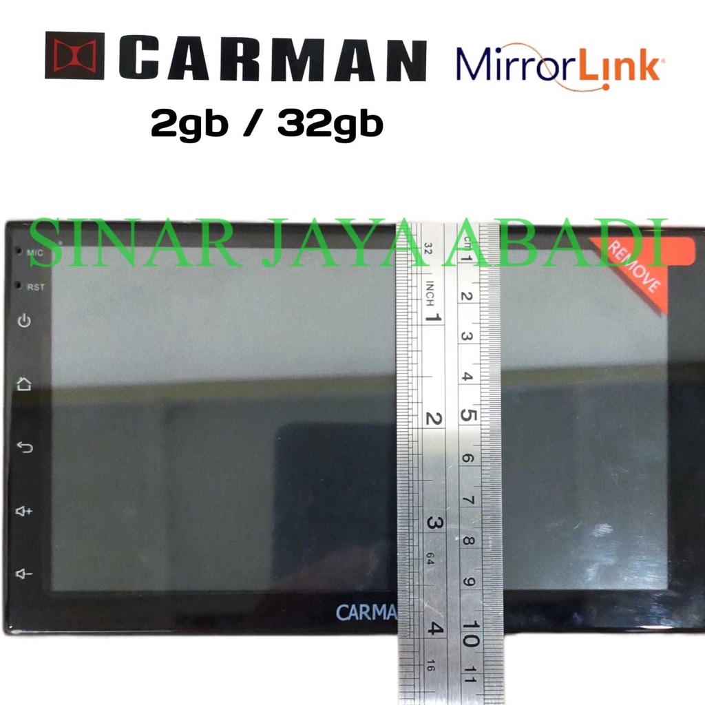 head unit android CARMAN 7 inch 2gb / 32gb