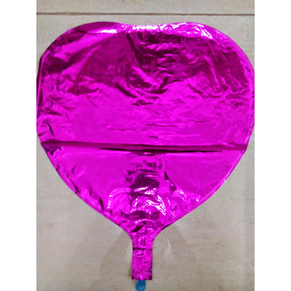 Balon Foil Hati /Foil Balon /Balon Hati /Dekorasi Balon