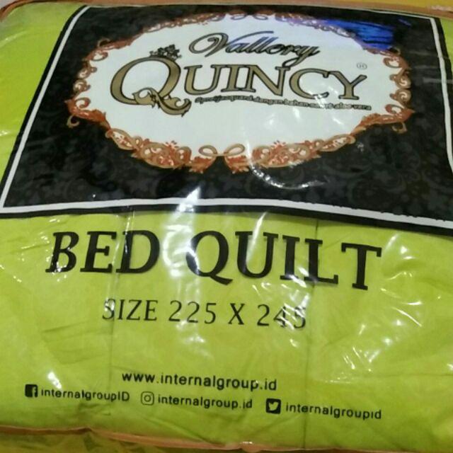 Vallery Quincy (tanpa Sprei) Bedcover Only Ukuran : 225 X 245