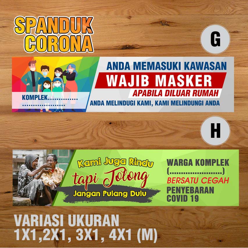 Spanduk Psb Corona desain  spanduk kreatif