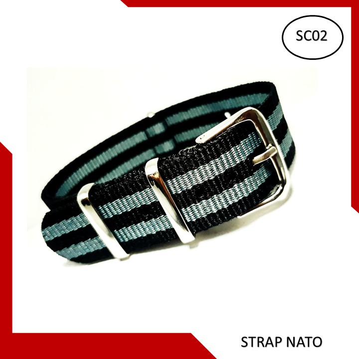 Tali jam tangan Nato strap alexandre cristine digi