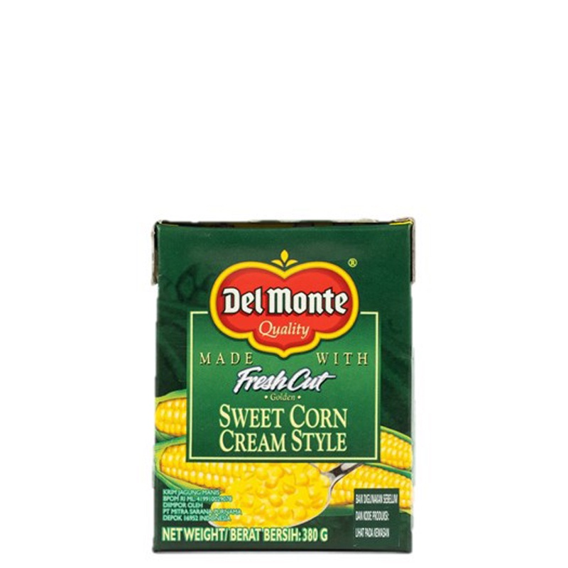 

Delmonte Cream Style Corn Tetra 380 gr