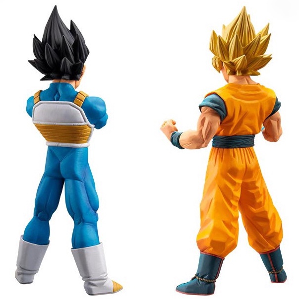 Figure Son Goku x Vegeta Anime Dragon Ball Z 17847 Burning Fighters Vol. 1 Original Banpresto