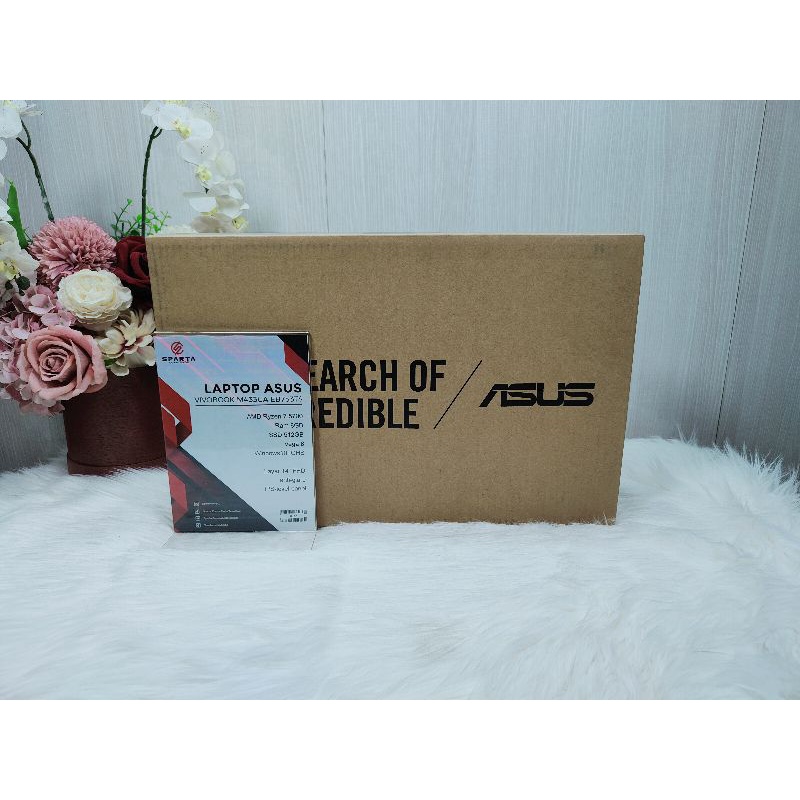 Laptop Asus Vivobook M433UA EB753TS AMD Ryzen 7 Gen 5 Ram 8 GB SSD 512 GB Vega 8 GB Win 10 OHS New