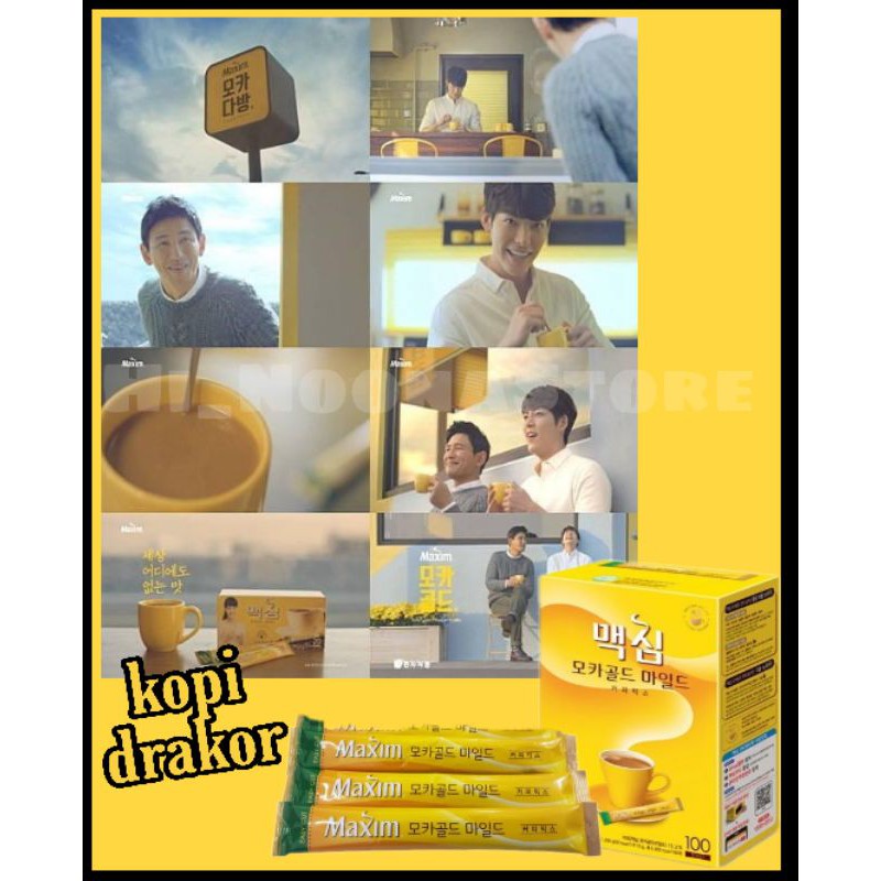 

KOREAN COFFEE MAXIM MOCHA GOLD MILD