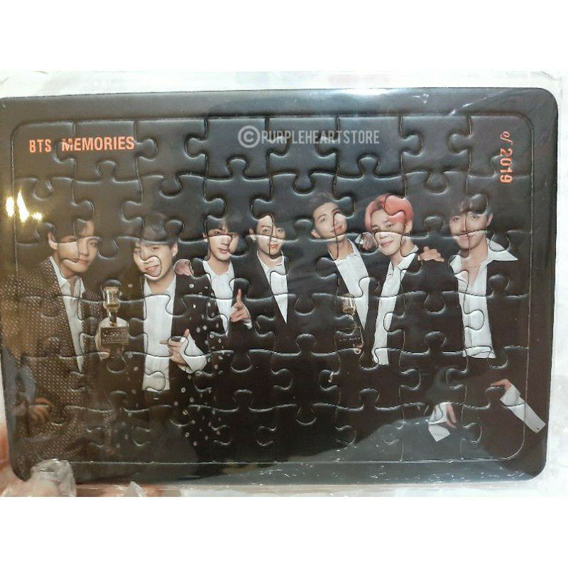 BLURAY memories of 2019 BTS weverse gift puzzle