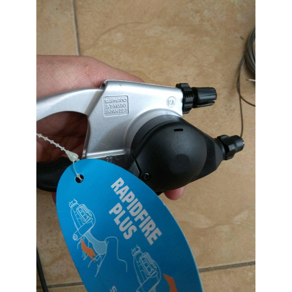 SHIFTER SHIMANO DEORE 9 SPEED M590 JAPAN    SHIFTER &  BRAKELEVER SHIMANO DEORE 9 SPEED M590 JAPAN