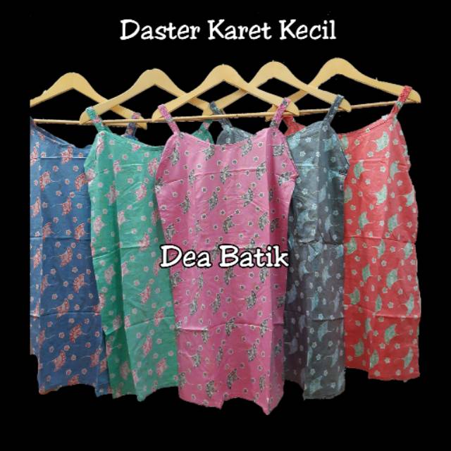 Daster Midi Daster Tali Karet Kecil Daster Yukensi Rayon