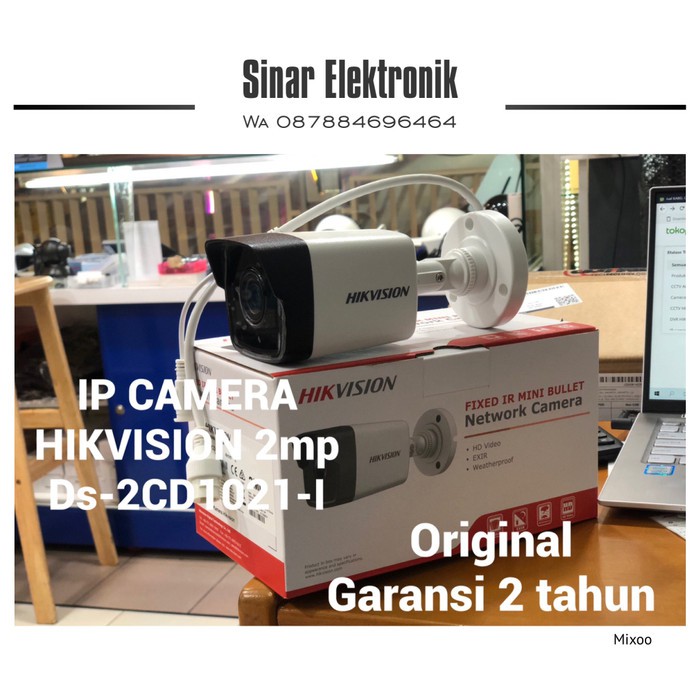 HIKVISION IPCAM DS-2CD1021-I 2MP / IP KAMERA OUTDOOR CCTV 1080P