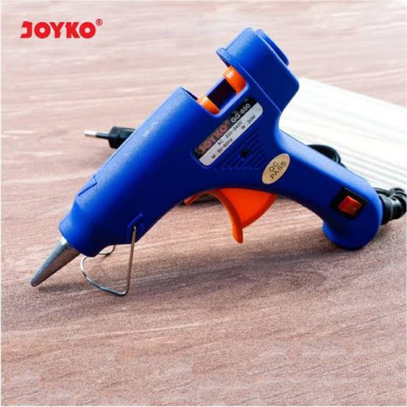 HOT MELT GLUE GUN JOYKO  | ALAT LEM BAKAR JOYKO | ALAT LEM TEMBAK LILIN | EQUIPPED HEAT PROTECTOR