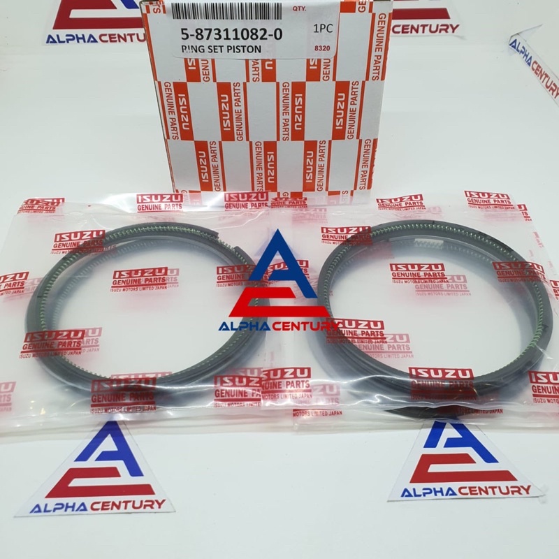 RING PISTON SET NHR 55 ORI GARANSI