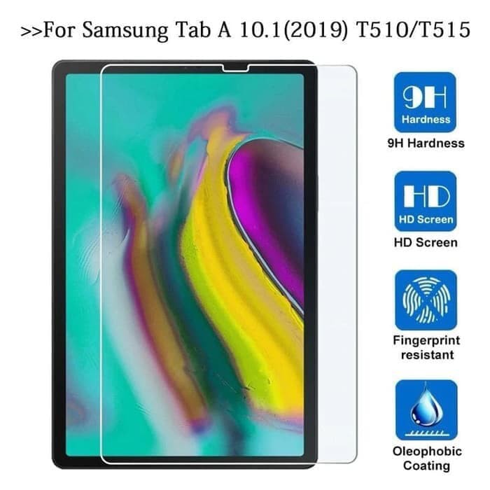 tempered glass Samsung Tab A 10.1 2019 anti gores screen guard kaca