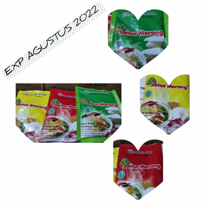 

NEW kaldu alami jamur merang kemasan 250 gram