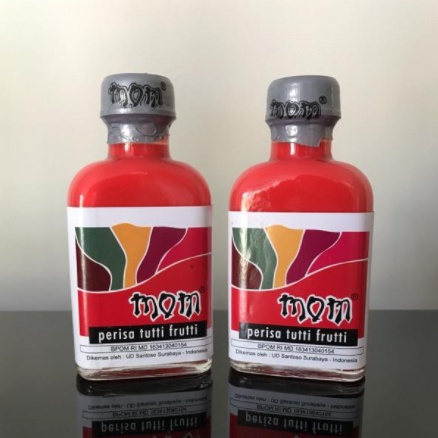 

Grosiran Murah Perisa / Essence “MOM” 40ML rasa TUTTI FRUTTI untuk ES / Minuman / KUE dll