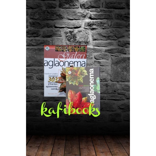 Paket 2 Buku Terlengkap Aglonema