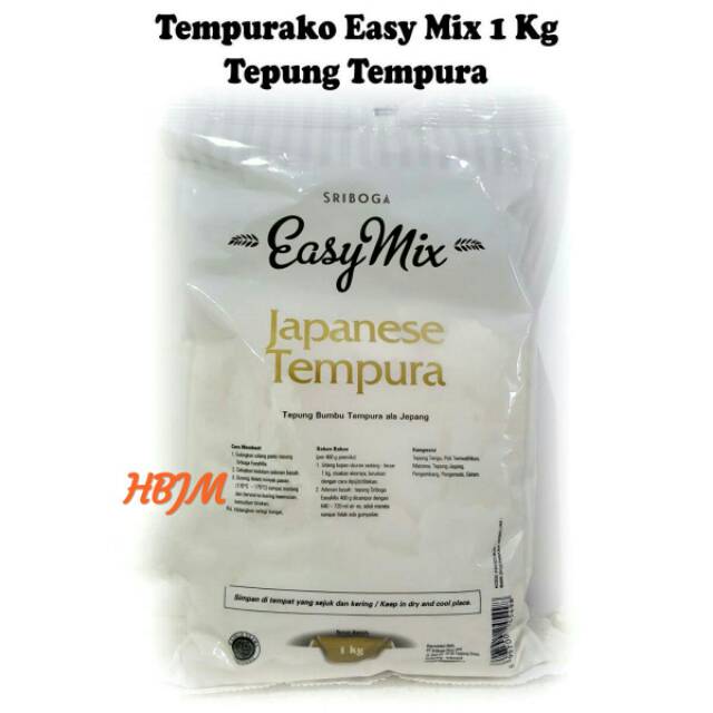 

Tempurako Easymix 1 Kg / Tepung Tempura / Tempura Flour
