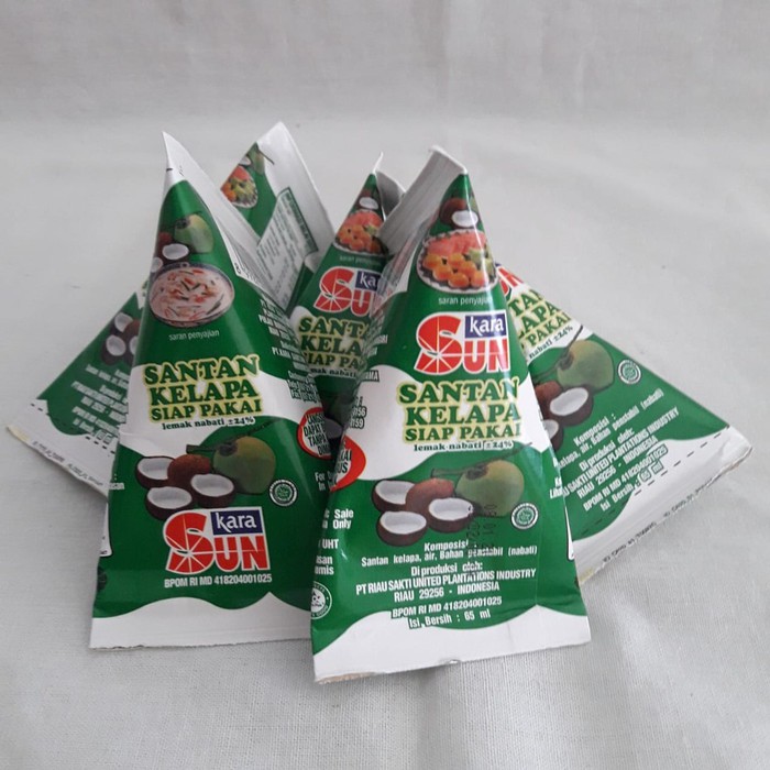 

Kara Santan Kelapa kental Siap Pakai 65ml