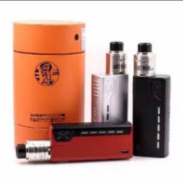 Paket Siap Kebul-Vape rokok elektrik-Tesla Terminator Elektrik Dengan RDA Antman 22mm 90W/komplit