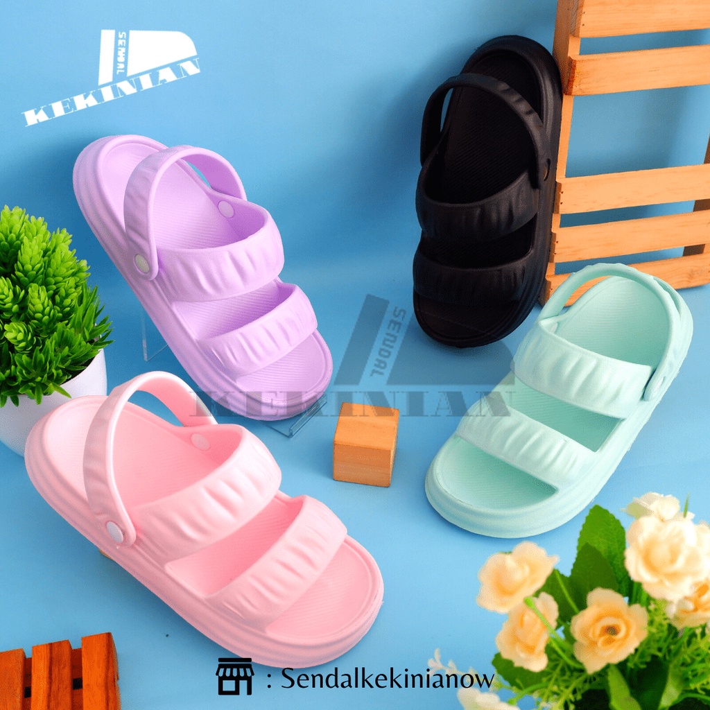 Sandal wanita slop slipper anti slip / sendal wanita slop