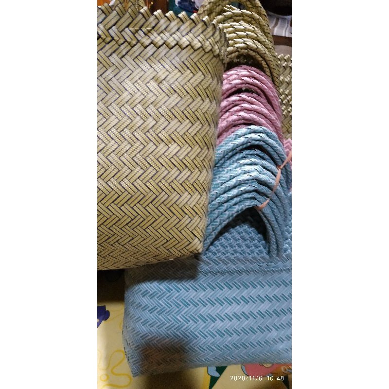 tas anyaman polos premium