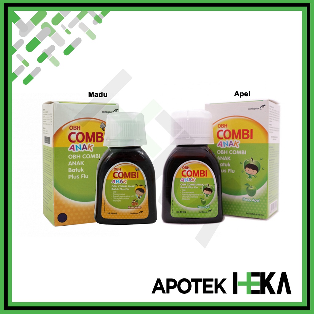 OBH Combi Anak Batuk Plus Flu 60 ml - SIrup Obat Batuk Anak (SEMARANG)