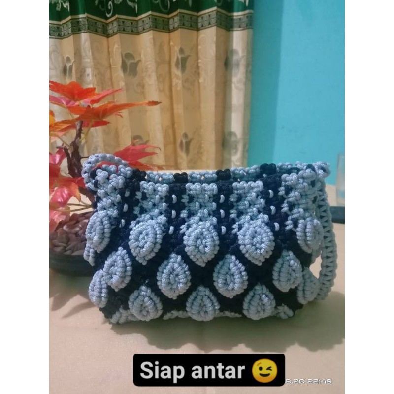 tas selempang tali kur