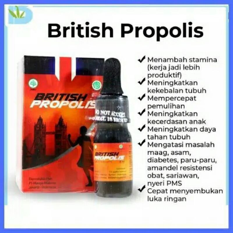 Propolis British Propolis Asli Original