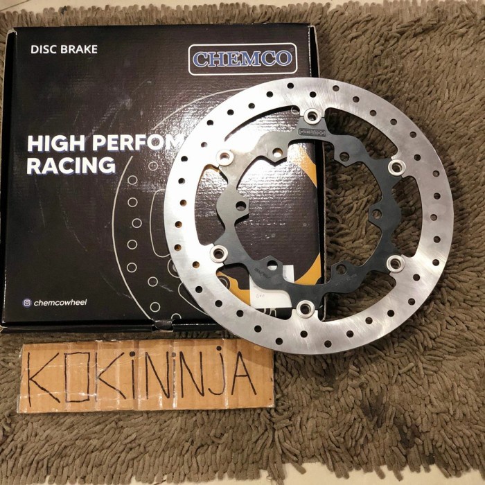disk chemco ninja rr krr 150 kawasaki 320mm disc brake floating racing