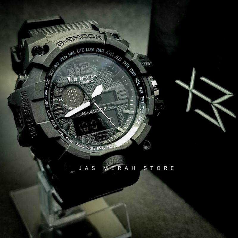 Jam Tangan Maternal X G Shock Full Black GWG 1000