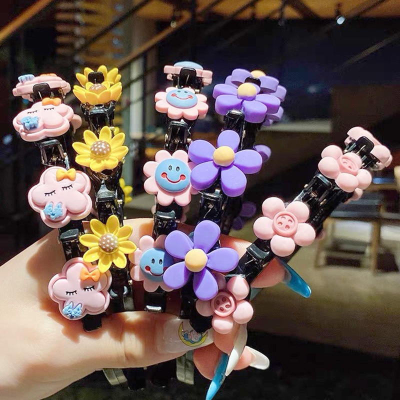Bando Anak dan Dewasa Korea Bando Kepang Jepit Rambut Bermotif Cantik