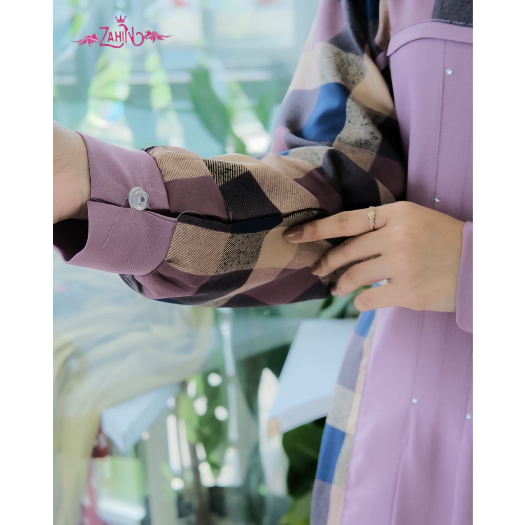 GAMIS ELIZA TRISET AMARA ZAHIN DAN ITYCREPE PREMIUM busui bumil ootd fashion remaja syari dress maxidress Busana muslim wanita