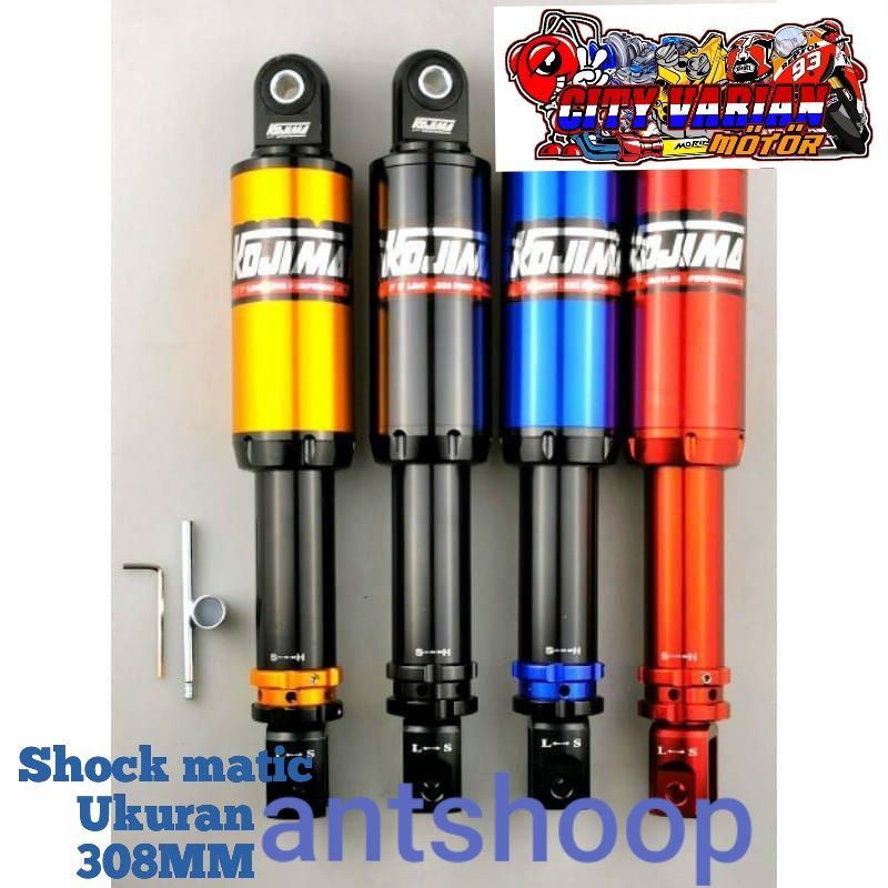 Shock shockbreaker tabung Kojima thailand Up Side Down upsidedown 308 mm mio vario Beat Scoopy New